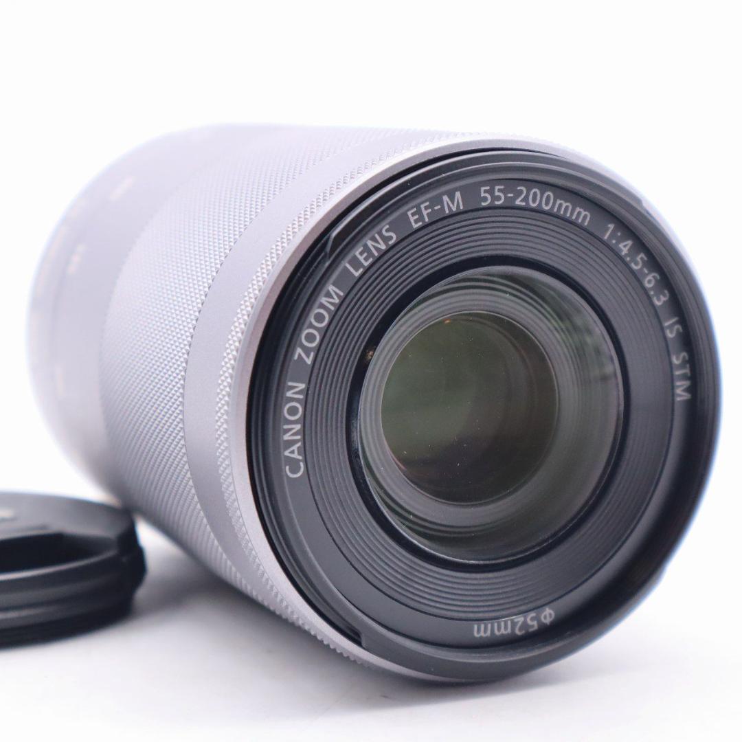 Canon EF-M55-200mm F4.5-6.3 IS STM シルバー