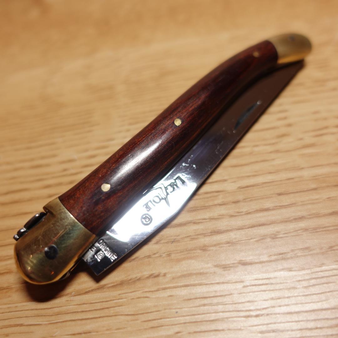 ライヨール ラギオール LOGマーク付 フォールディングナイフ