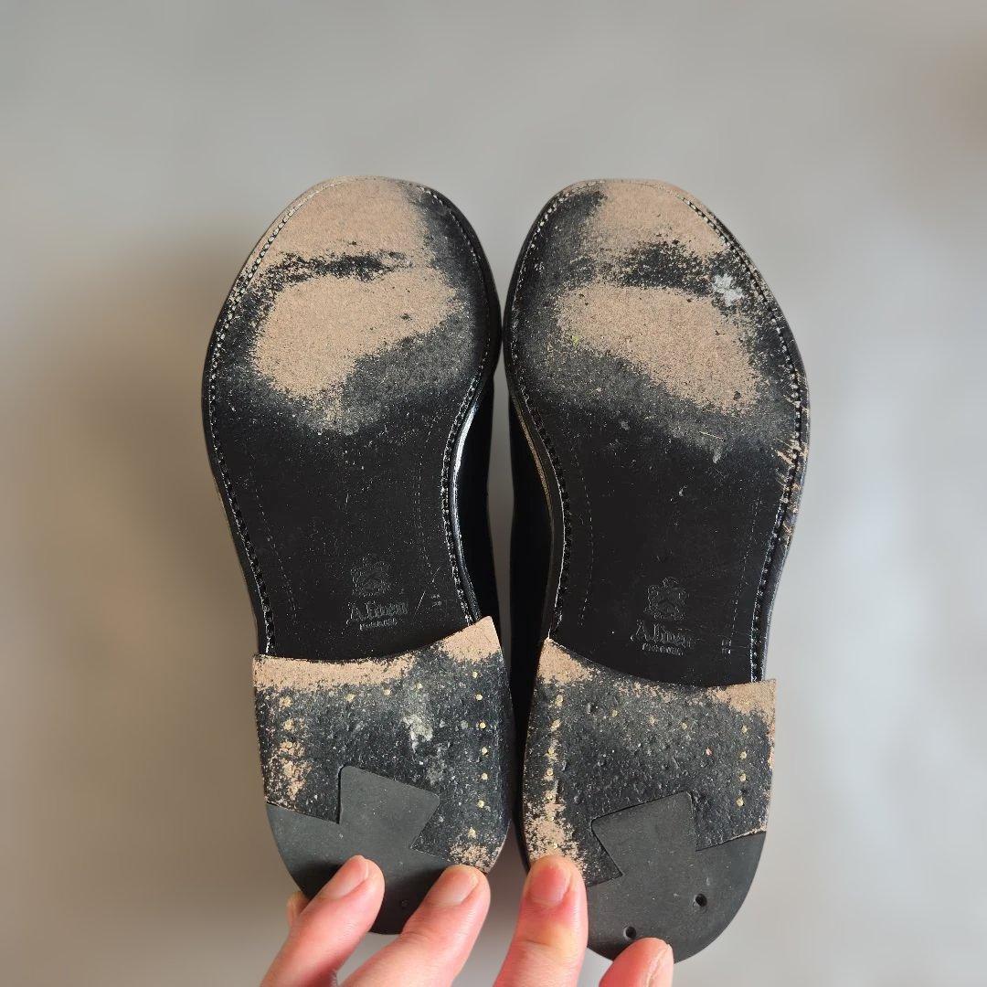 Alden コードバンワンピーススリッポン us7.5 付属品完備 - メルカリ