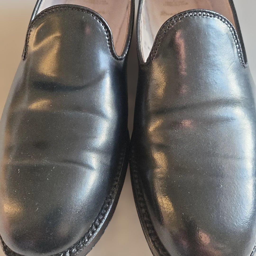 Alden コードバンワンピーススリッポン us7.5 付属品完備 - メルカリ