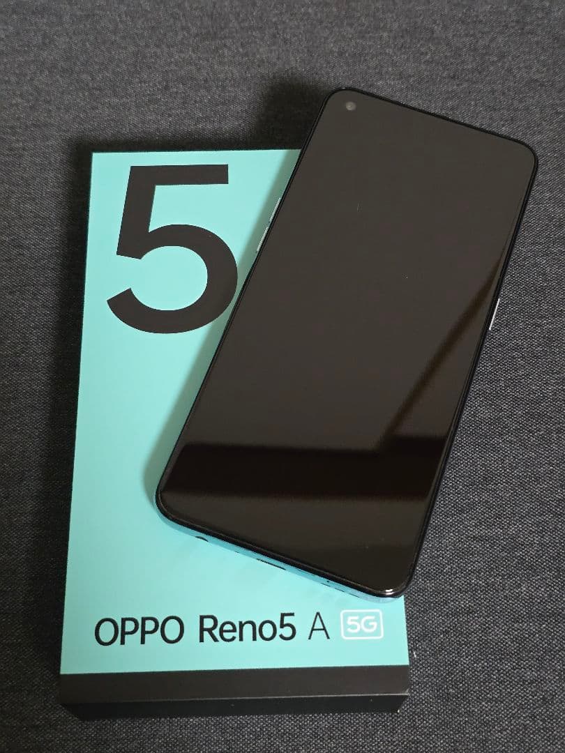 OPPO Reno5 A 5G 本体　アイスブルー Oppo Reno5 A スマホ本体 アイスブルー｜Yahoo!フリマ（旧PayPayフリマ）
