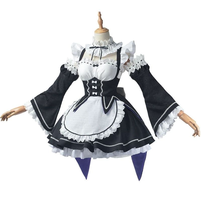 ゼロから始める異世界生活 リゼロ レム ラム コスプレ 衣装 - メルカリ