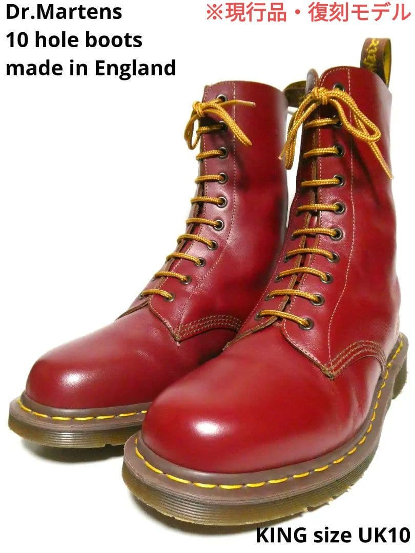 サイズUK10！【定価￥45360】ドクターマーチン10ホールオックス