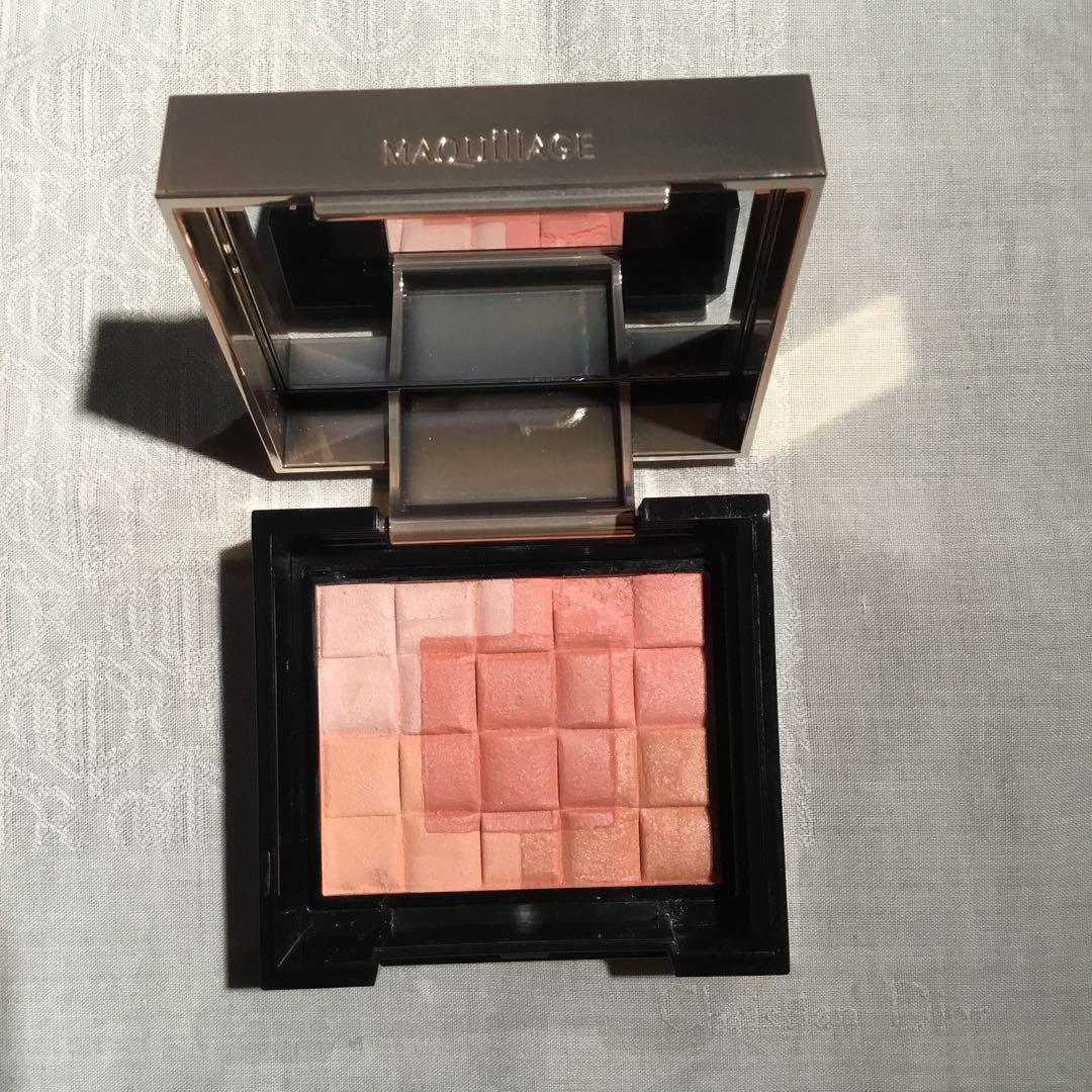 廃盤品 マキアージュ ドラマティックムードヴェールチーク(RD100