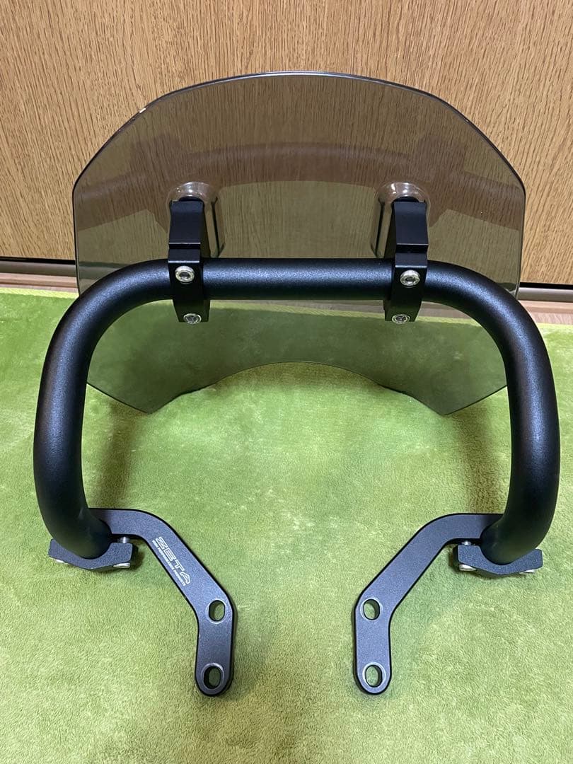 ZETA ジータ ショートシールド スモーク セロー - パーツ快適
