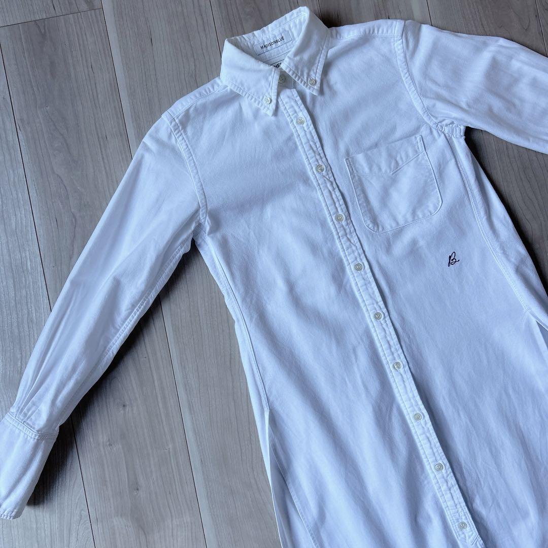 美品＊MADISON BLUE マディソンブルー B.D SHIRT DRESS - メルカリ