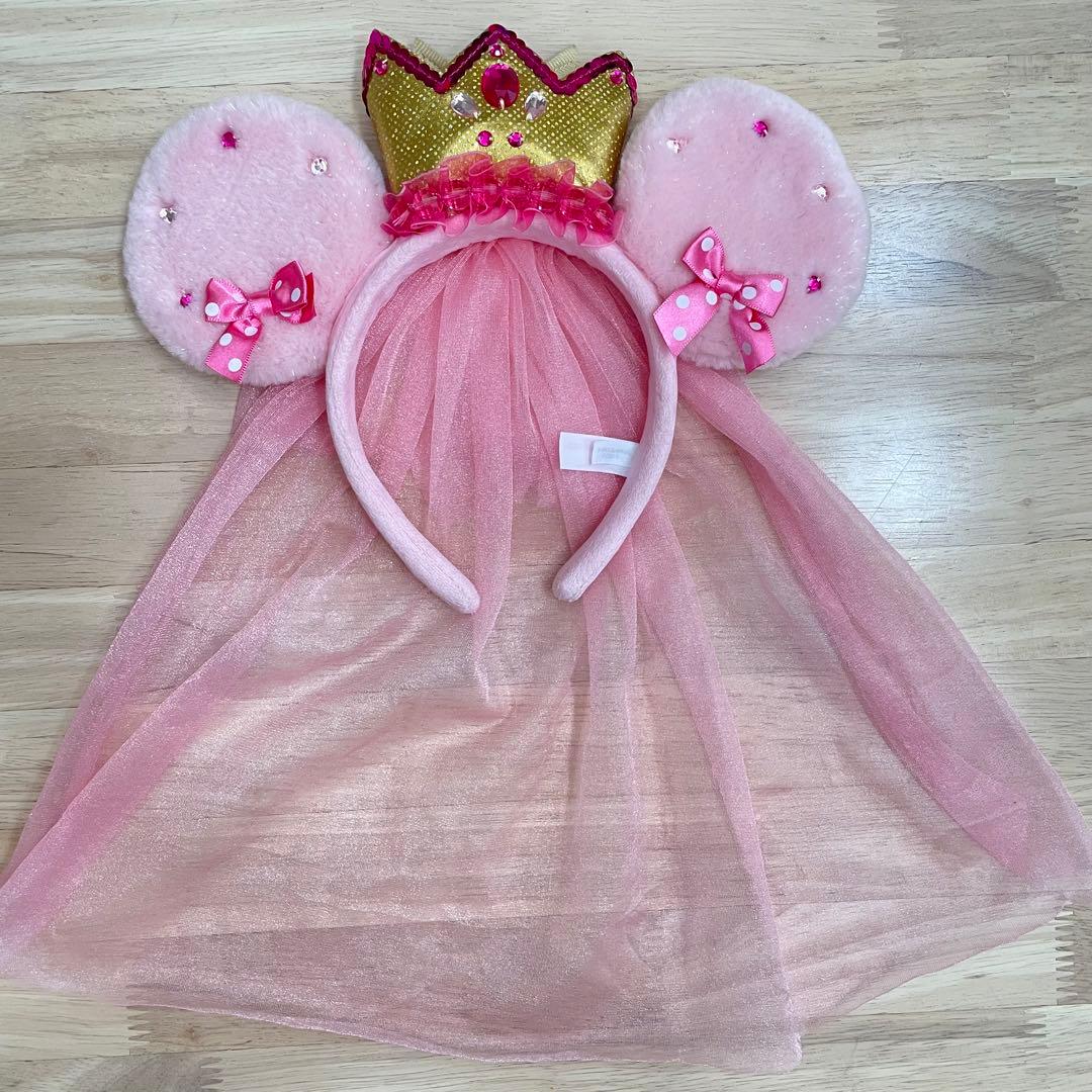 2013年 ディズニー30周年 カチューシャ ピンク ブルー 水色 プリンセス