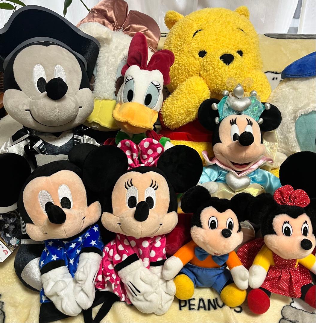ディズニー ぬいぐるみ マスコット ディズニーランド ディズニーシー