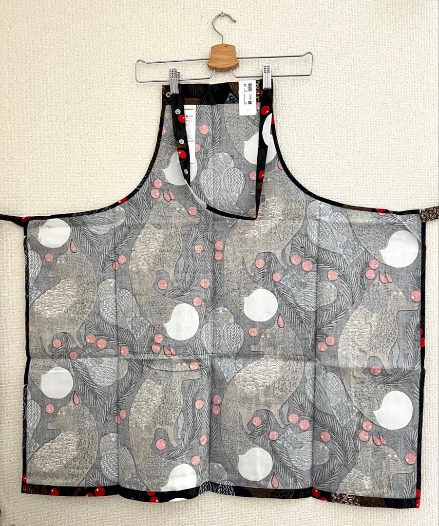 ◎新品未使用◎廃盤品 マリメッコ marimekko エプロン ケトゥンマルヤ