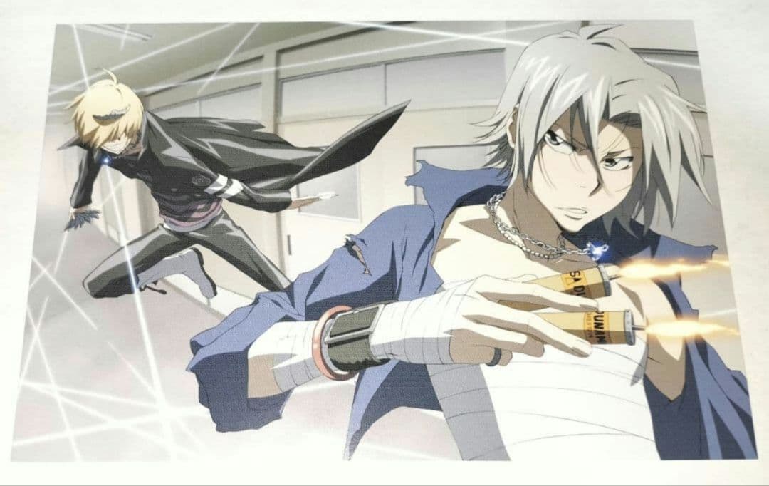 リボーン 獄寺隼人 ベルフェゴール ジャケットイラストポストカード 家庭教師ヒットマンREBORN リボーン ベルフェゴール／ポストカード