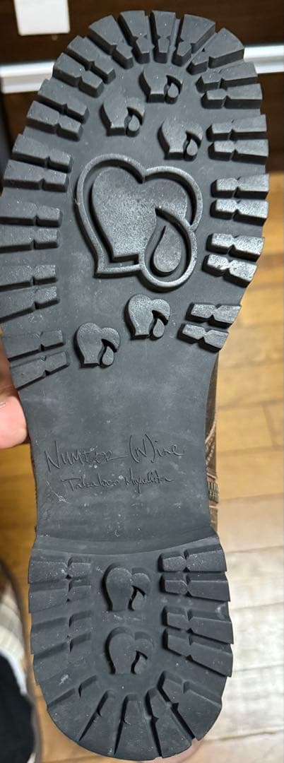 自*い様 08aw NUMBER (N)INE ワークブーツ サイズ9 - メルカリ