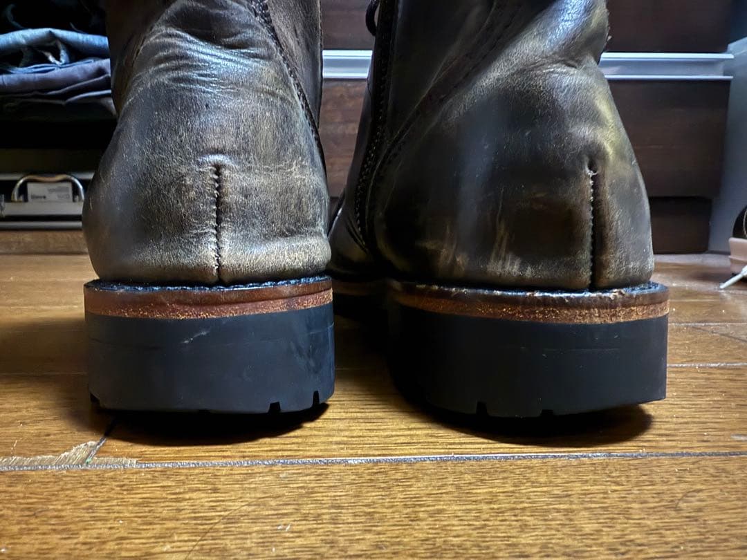 自*い様 08aw NUMBER (N)INE ワークブーツ サイズ9 - メルカリ