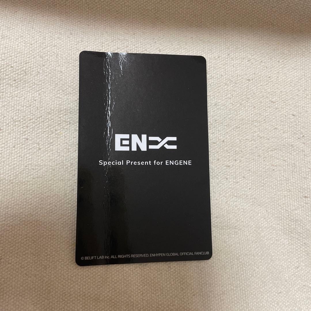 ENHYPEN ソヌ FC継続 特典 トレカ-18様