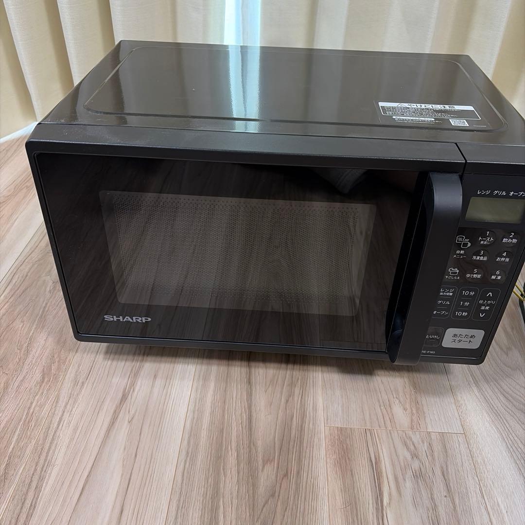 【SHARP】オーブンレンジRE-F163 仕様 / 寸法 | RE-F163 | オーブン・電子レンジ：シャープ