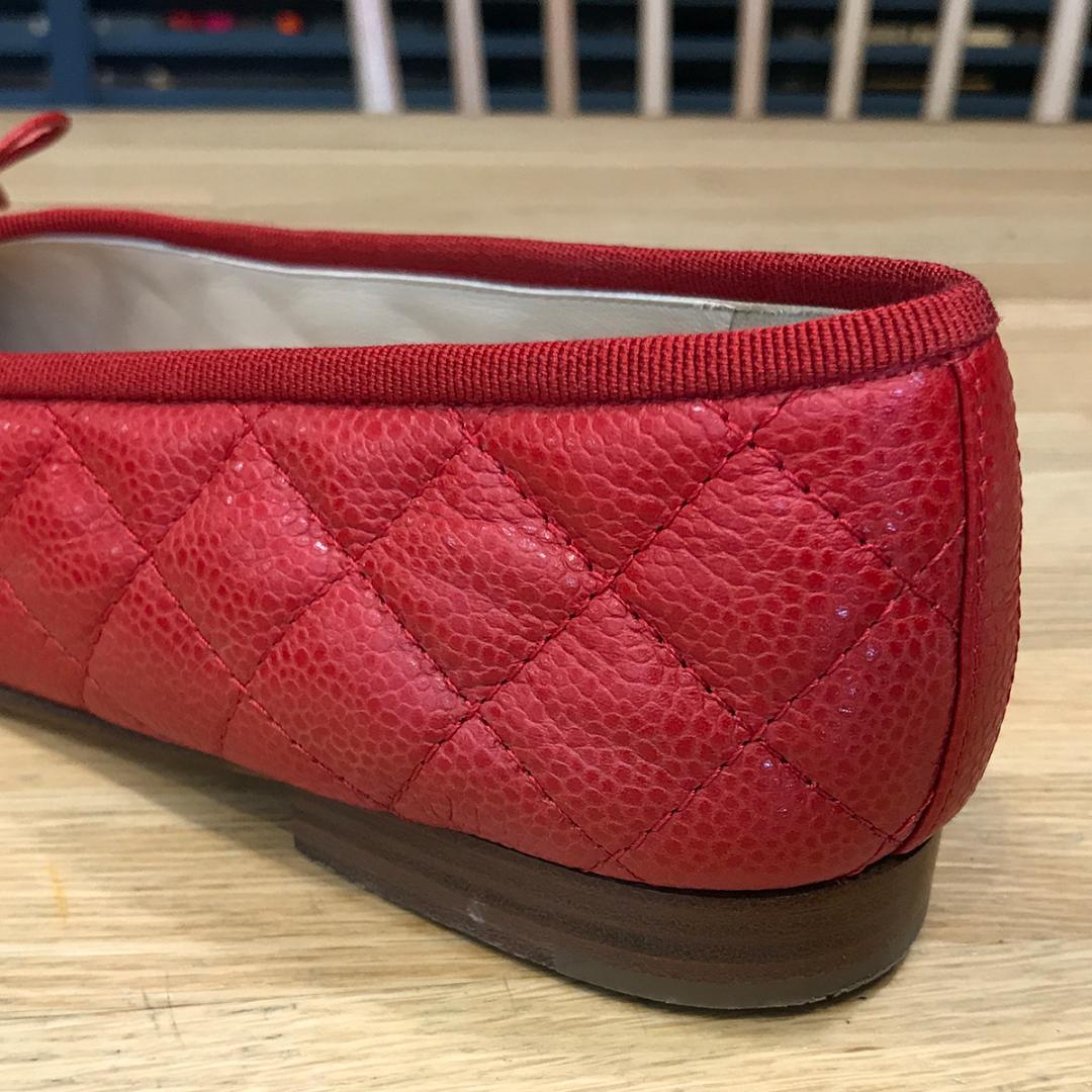 マリア様の 超美品 シャネル フラットシューズ パンプス バレエ