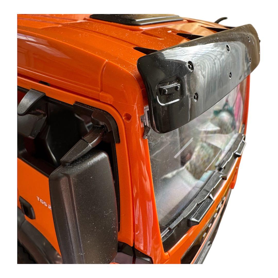 bruder ブルーダー MAN TGS ごみ収集車 BR03760 オレンジ - メルカリ