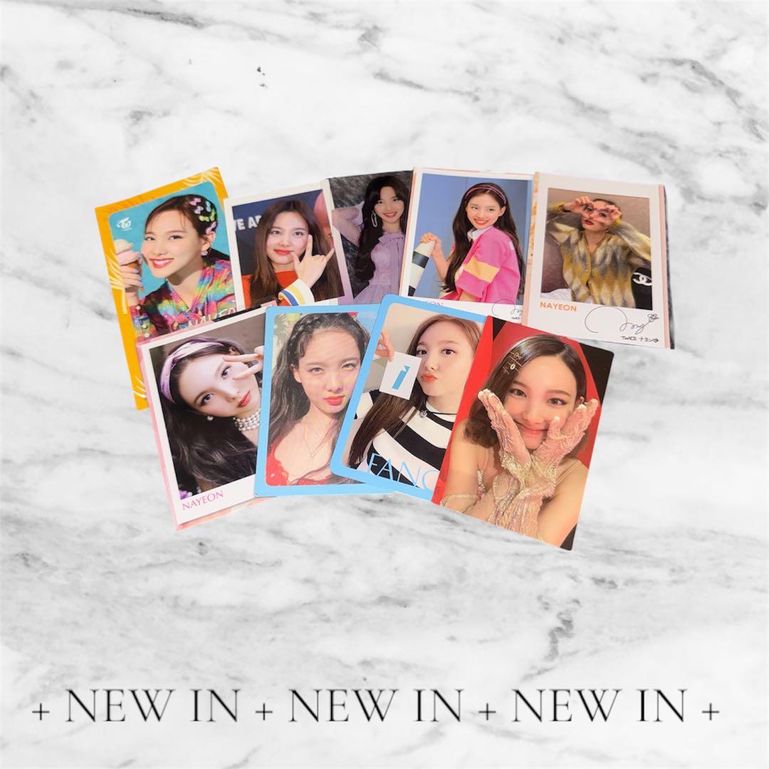 TWICE ナヨン トレカカードHappyHappyEyeswideopn - メルカリ