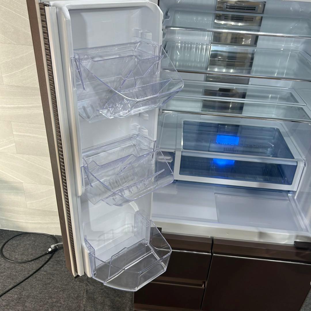 SHARP 大型冷蔵庫 SJ-GX55D 551L メガフリーザー d4583