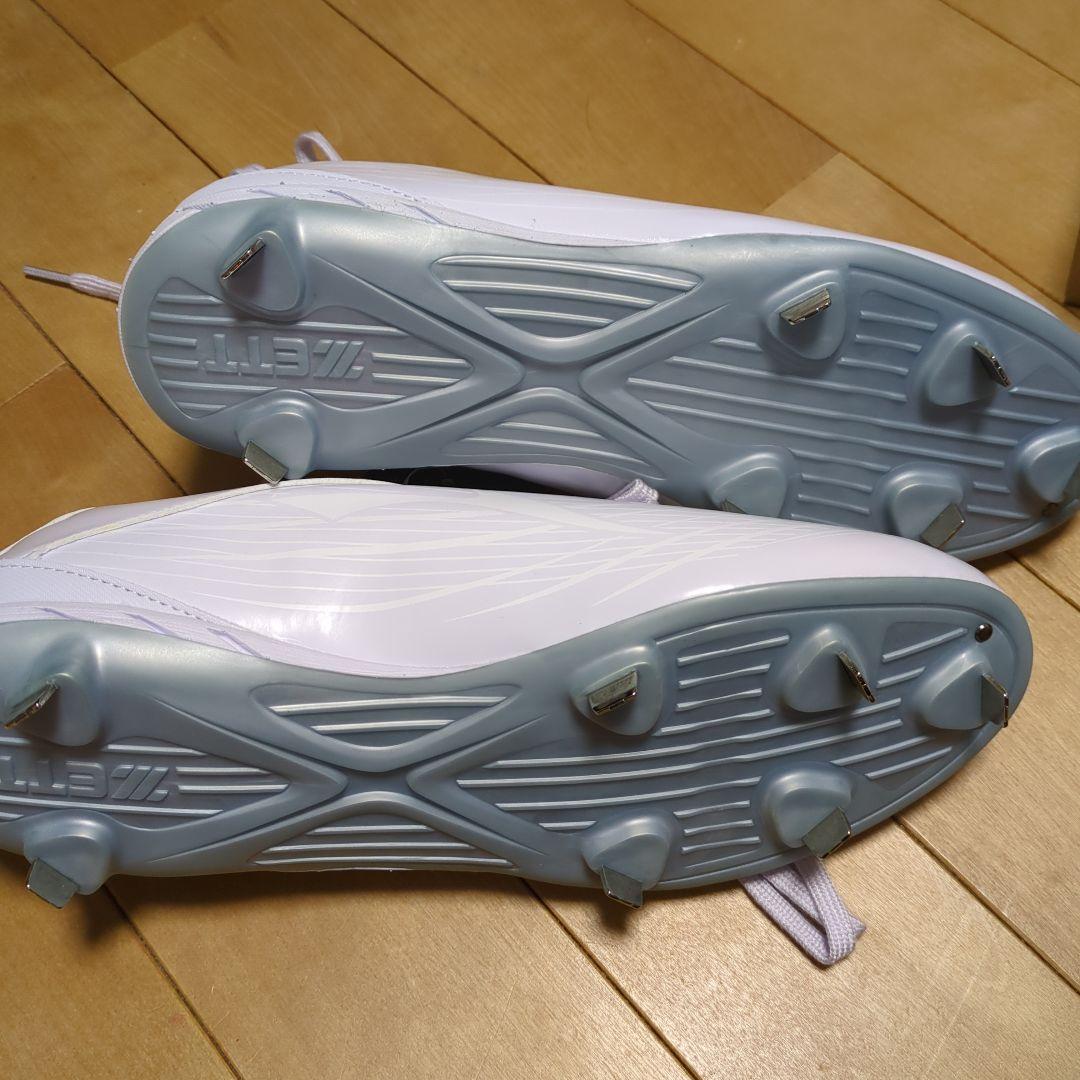 ZETT ウイニングロードWH 27.5cm 白スパイク