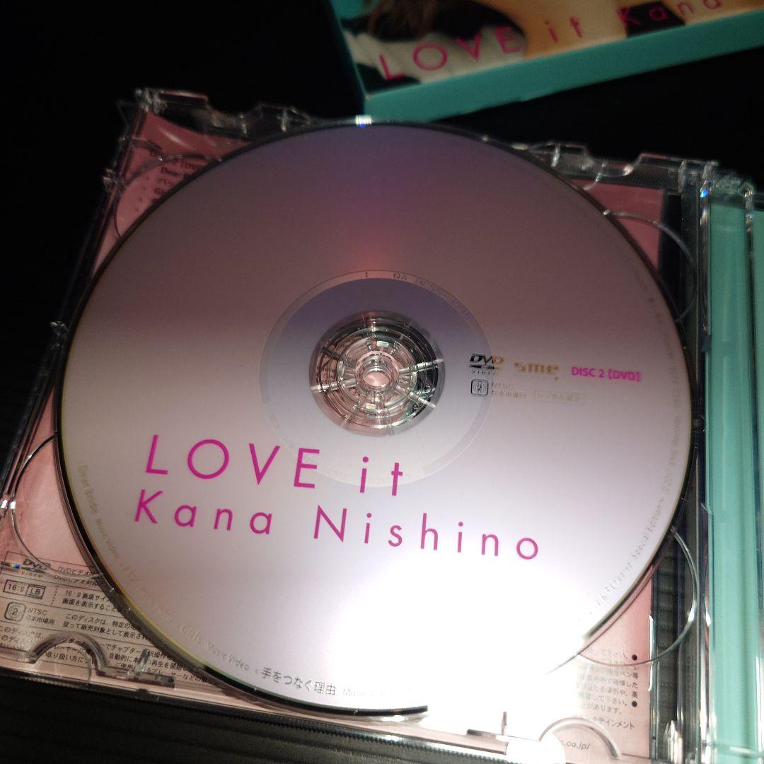 西野カナ 『LOVE it 』初回限定盤 DVD カレンダー付属 - メルカリ
