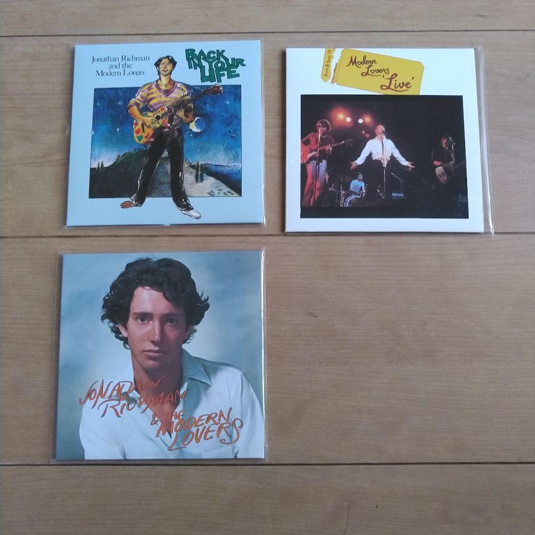 ジョナサン・リッチマン&ザ・モダン・ラヴァーズ 紙ジャケットCD 3点セット ジョナサン・リッチマン&ザ・モダン・ラヴァーズ 紙ジャケットCD 3点