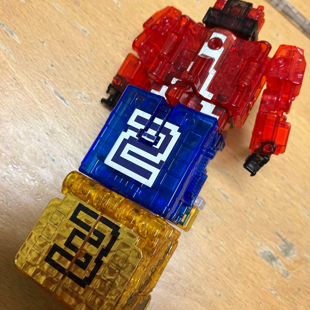 ミニプラ 動物戦隊 ジュウオウジャー クリア ワイルドトウサイドデカ