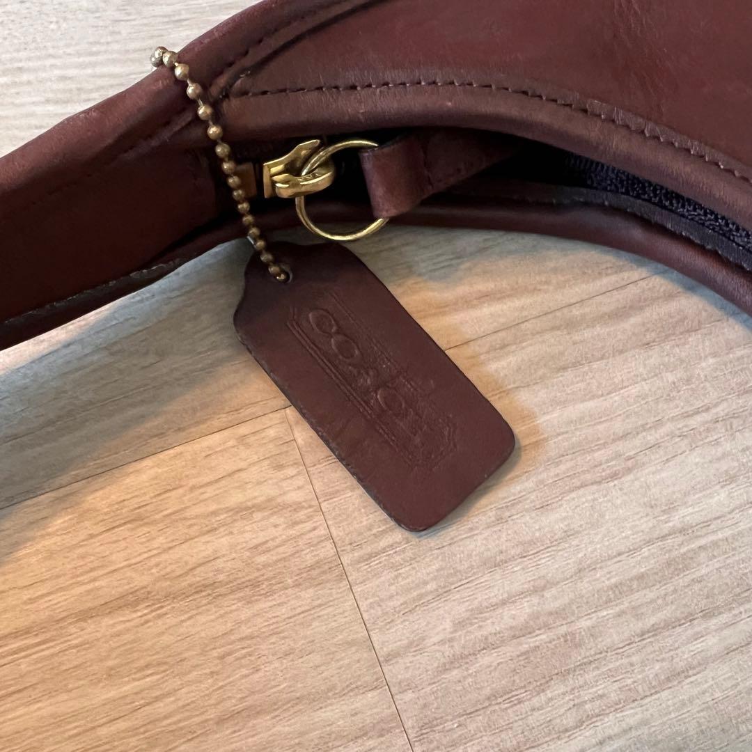 COACH】オールドコーチエルゴワンショルダーバッグ茶色ヴィンテージ