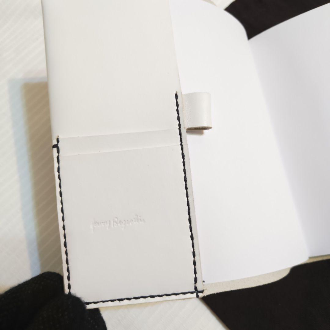 激レア・未使用】エンリーベグリンクオバディスレザーカバーホワイト