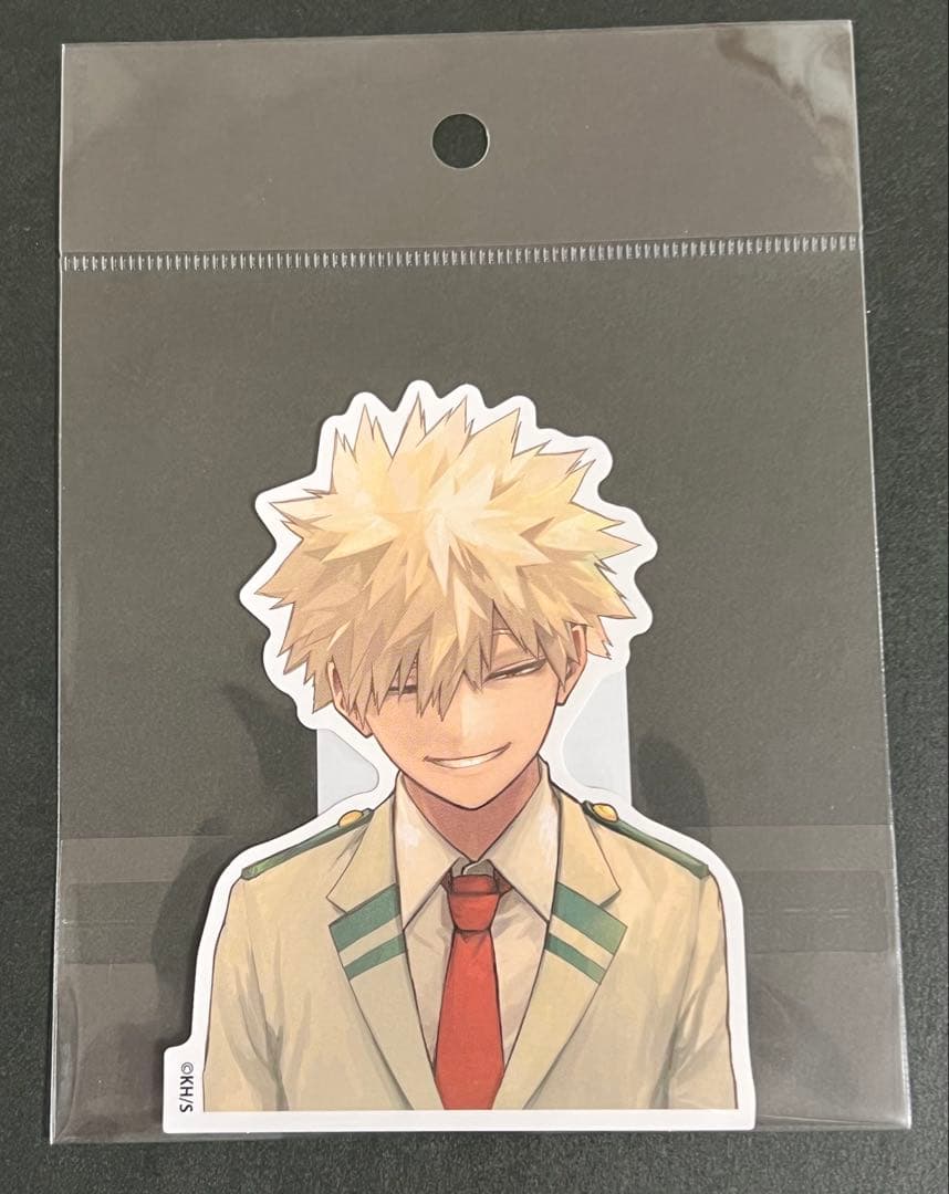 ヒロアカ ダイカットステッカー 幼馴染 緑谷出久 デク 爆豪勝己 十傑 4