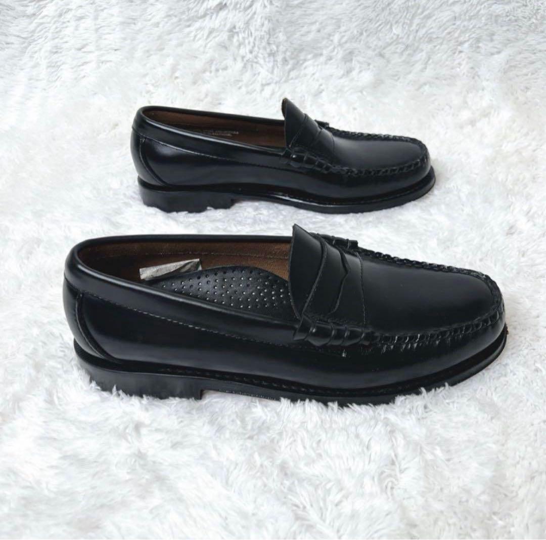 未使用級✨G.H.BASS WEEJUNS ローファー 本革 ブラック