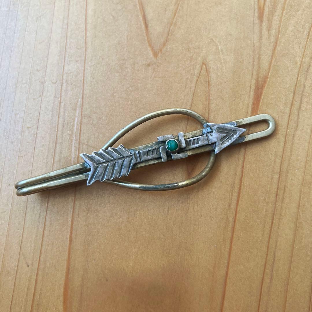 30s 40s navajo ナバホ 卍 ネクタイピン クリップ　ターコイズ 30s 40s navajo ナバホ 卍 ネクタイピン クリップ ターコイズ - メルカリ