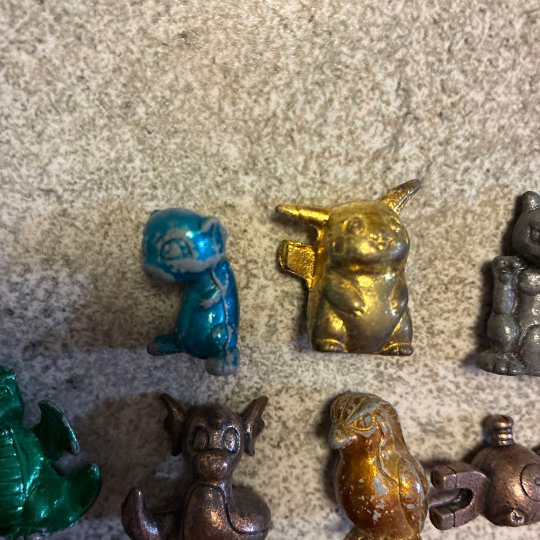 匿名配送:22個セット】ポケモン メタルコレクション 初代 ピカチュウ他