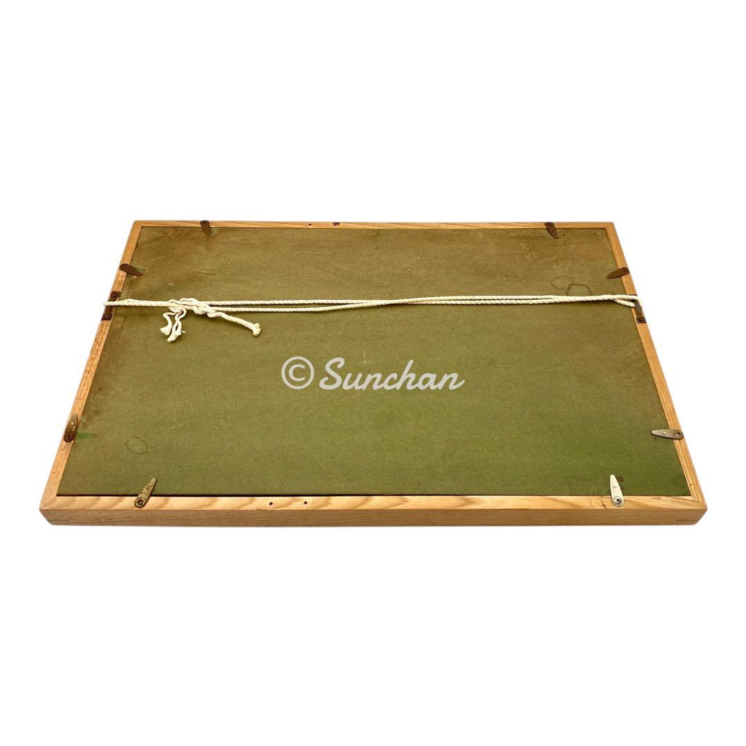 アンティークタイルアート 木製額装品 ヴィンテージ ヨーロッパの通販