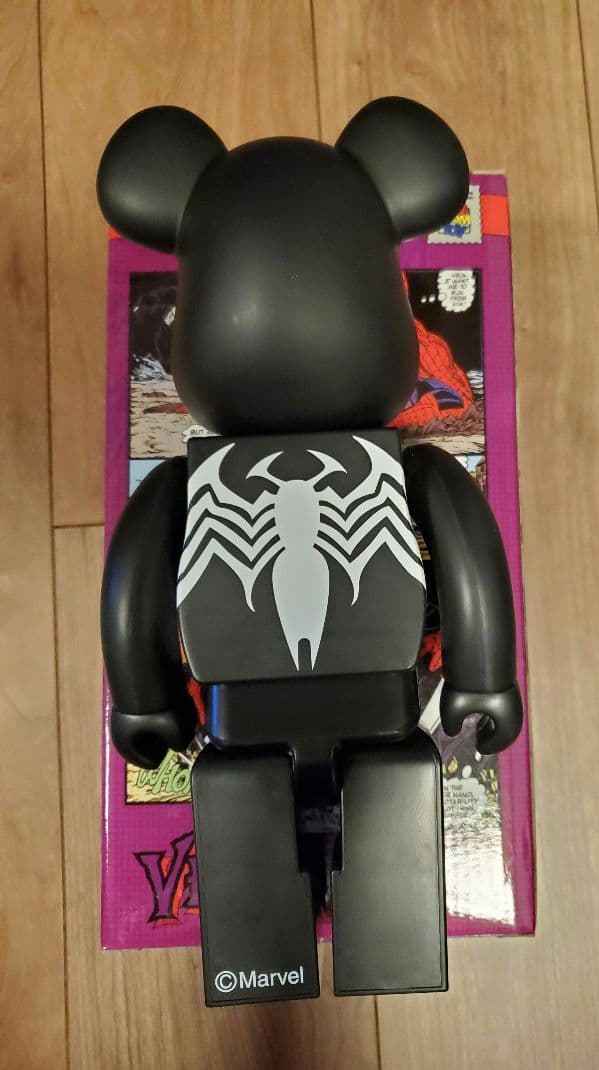 ベアブリック 400％ VENOM marvel ヴェノム 400% - メルカリ