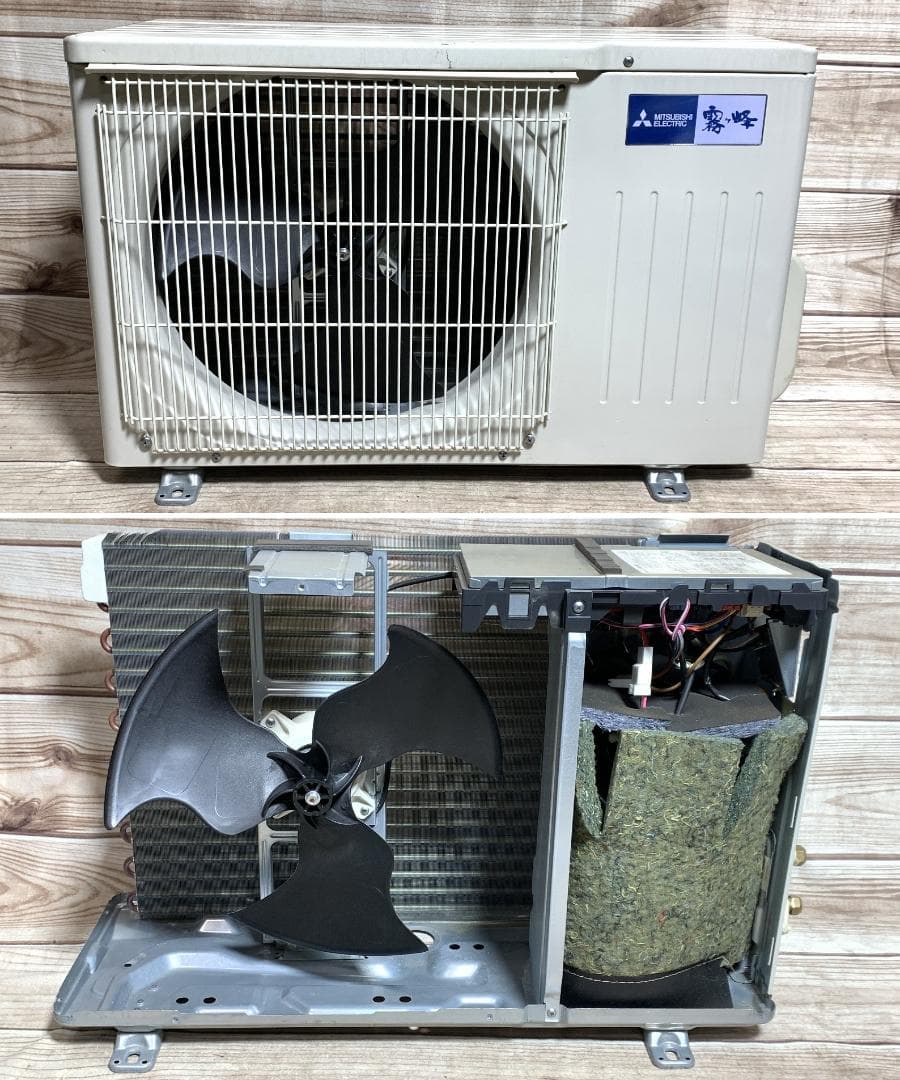 三菱 6-9畳 2.2kW 100V 霧ヶ峰 エアコン 2023年製 全清掃済♪