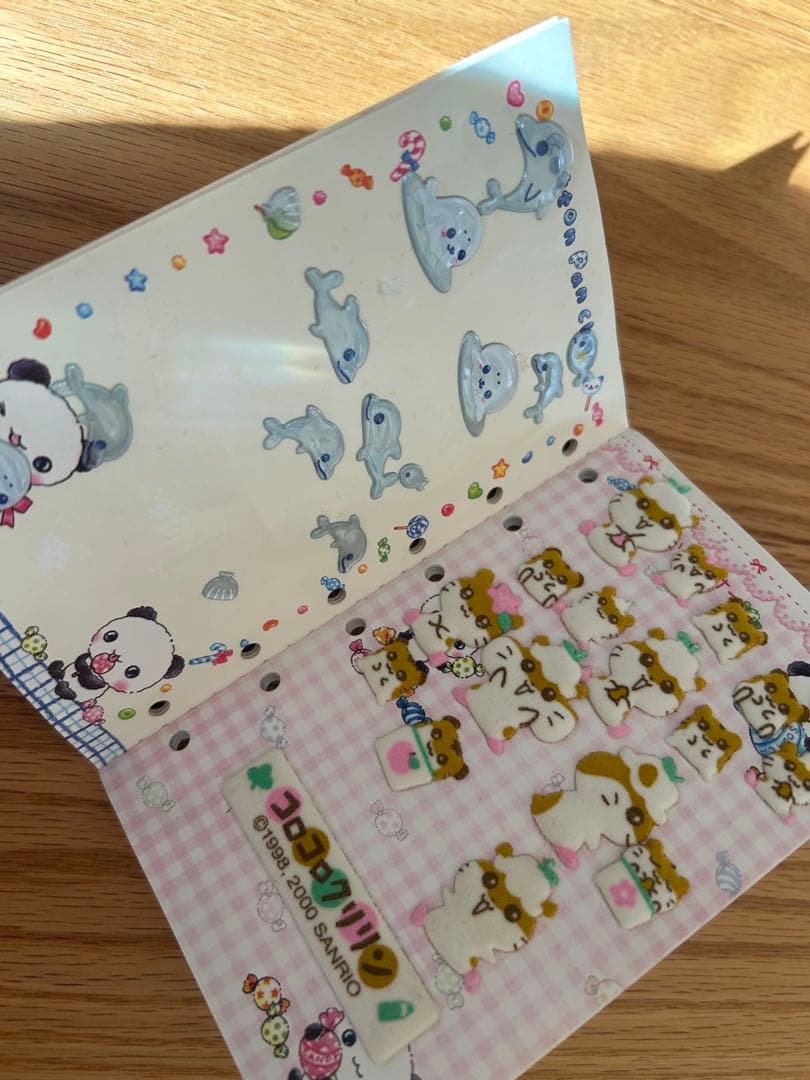 平成レトロ 当時物 シール帳 ぱんちゃん ハムちゃんズワールド 希少