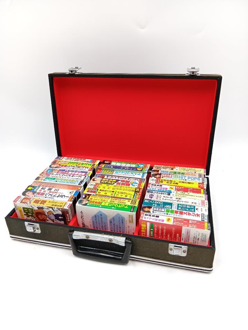 昭和レトロ カセットケース テープ付き 昭和歌謡 - メルカリ