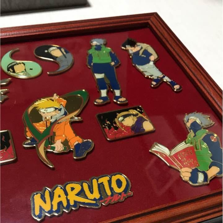 NARUTO ピンズセット 額装付き【2001年 懸賞限定品】 - メルカリ