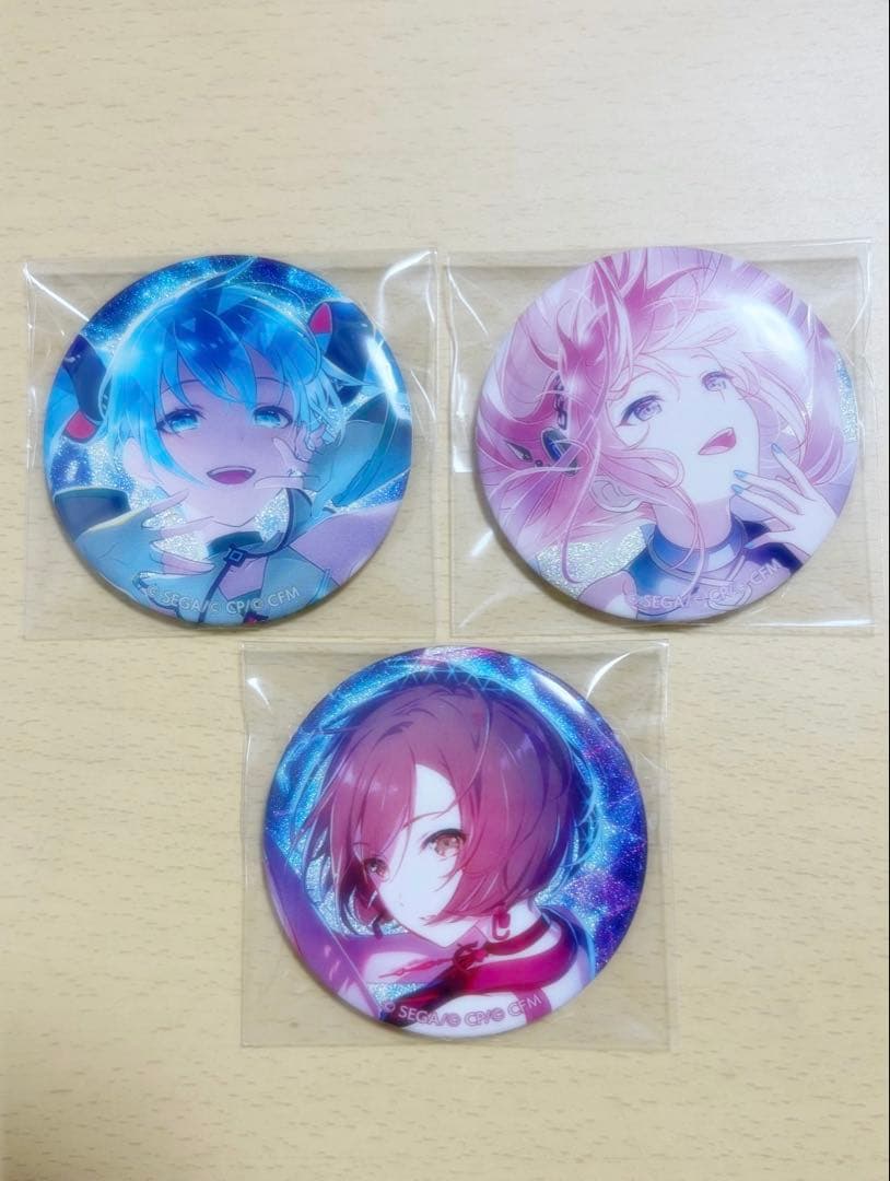 プロセカ 初音ミク 巡音ルカ MEIKO 缶バッジ - メルカリ