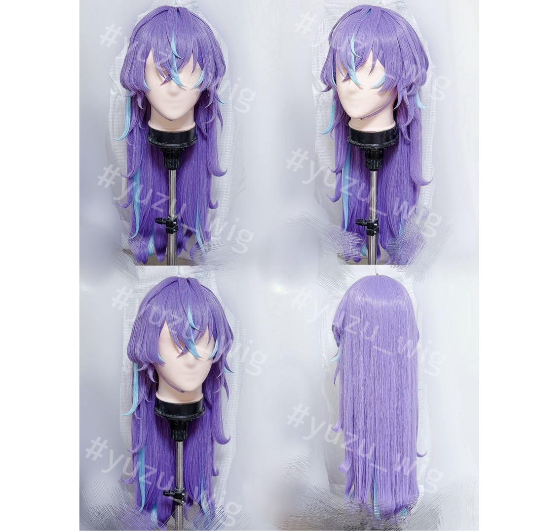 即購入‪✕‬】にじさんじ 星導ショウ コスプレ ウィッグ - メルカリ
