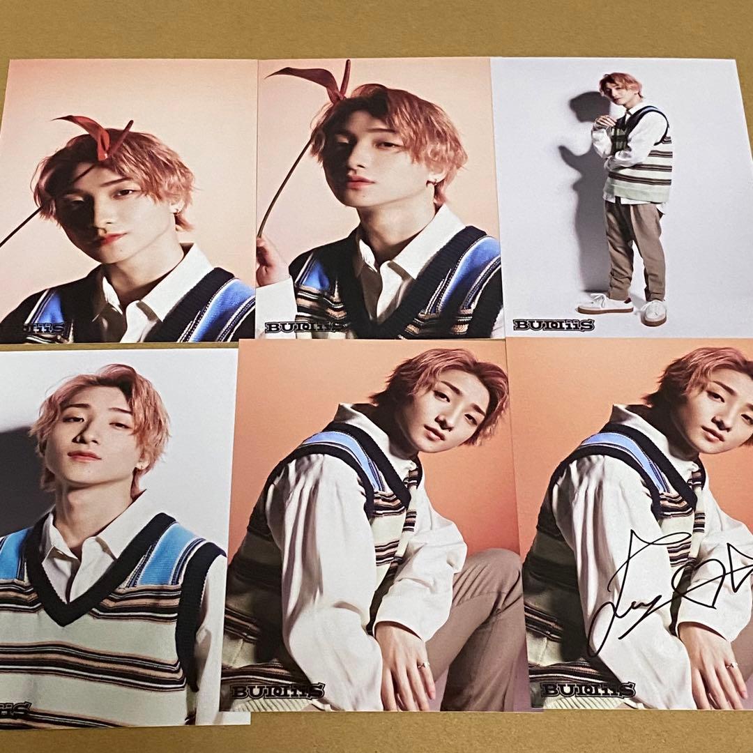 BUDDiiS FUMIYA 生写真 サイン 5枚セット