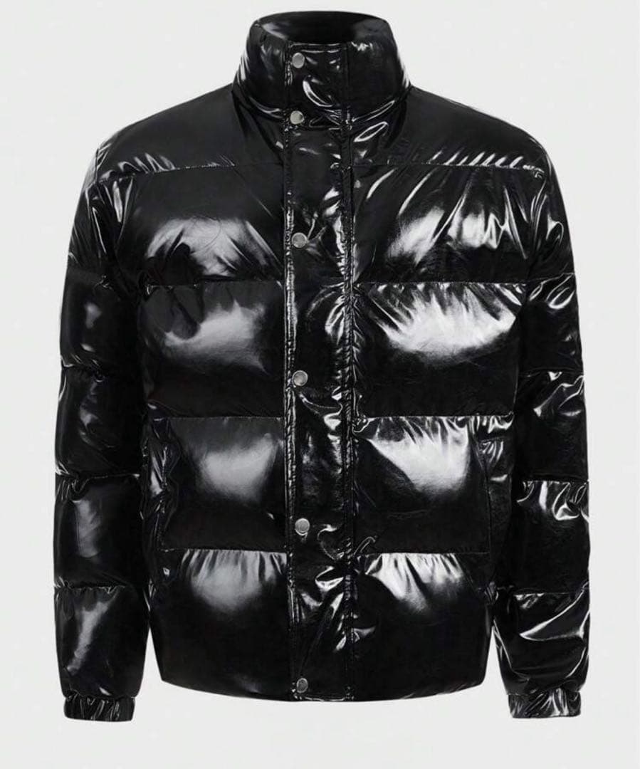 uk drill drip HIPHOP ダウンジャケット テカテカ - メルカリ