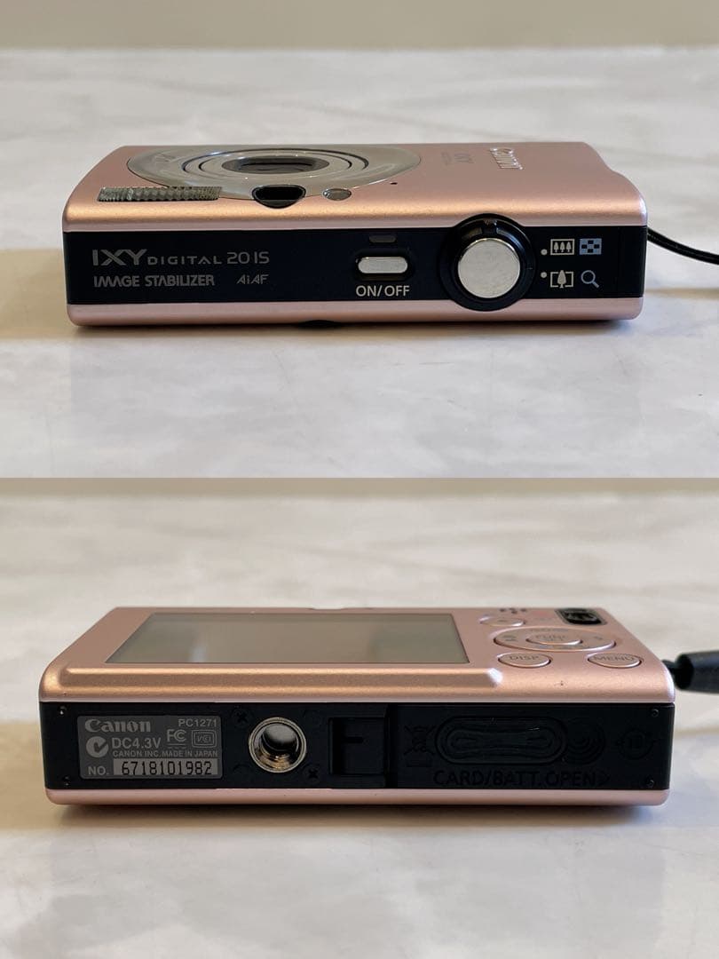 Canon IXY Digital 20IS PC1271 デジカメ 動作品