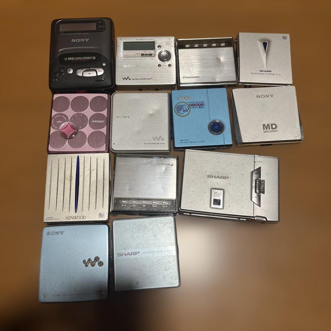 星哥SONYなどポータブルMDプレイヤー13個まとめ売り　ジャンク品 2026年最新】Yahoo!オークション -ポータブルmdプレーヤーの中古品