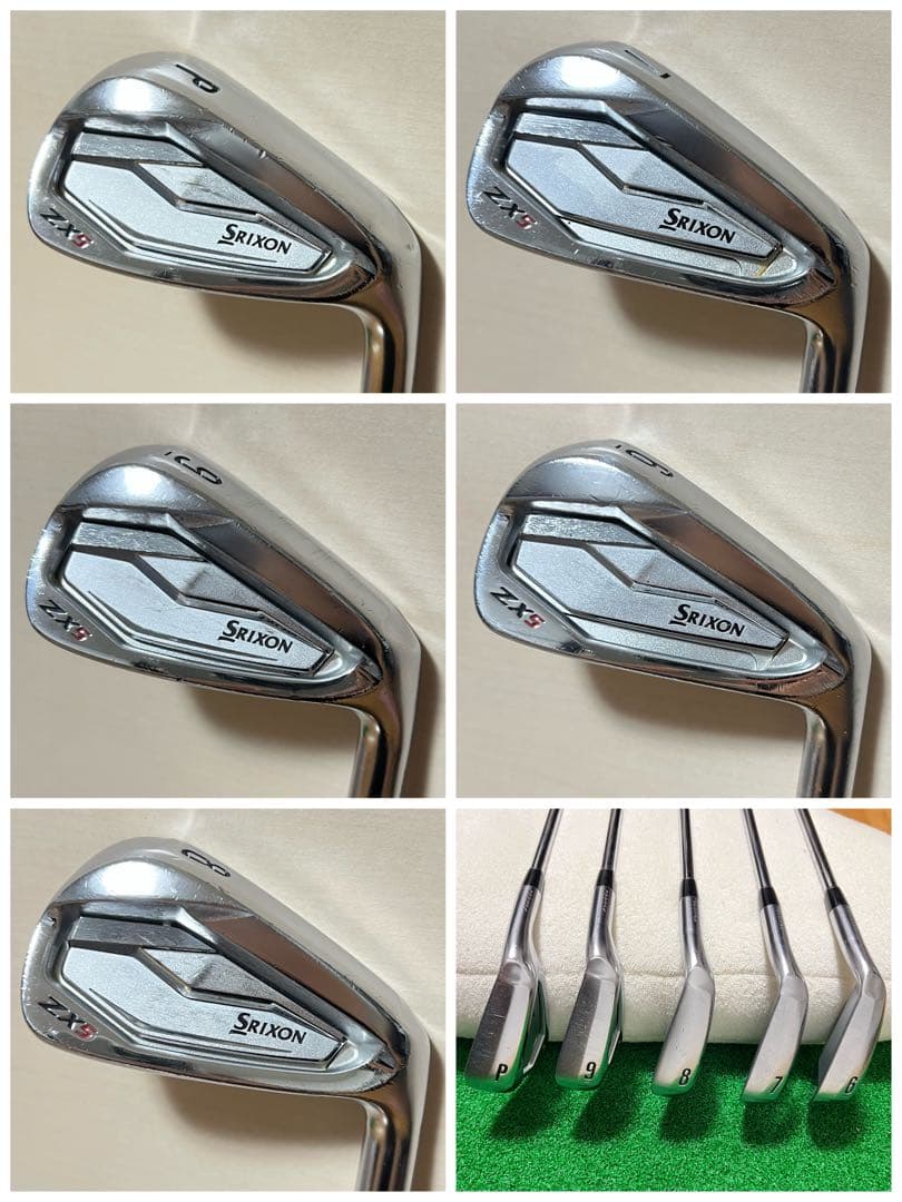 SRIXON スリクソン ZX5 アイアン 5本 DG MID 115 S200 - メルカリ