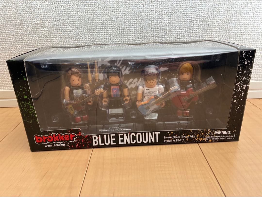 brokker×BLUE ENCOUNT フィギュアセット 商品詳細ページ | BLUE ENCOUNT OFFICIAL GOODS STORE | brokker