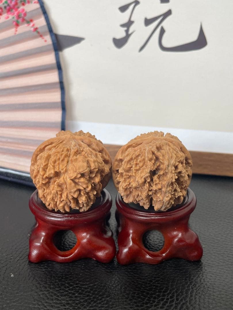 No.524 ❤️遊ぶクルミ 文玩核桃 高級小衆 壱三七くるみ - メルカリ