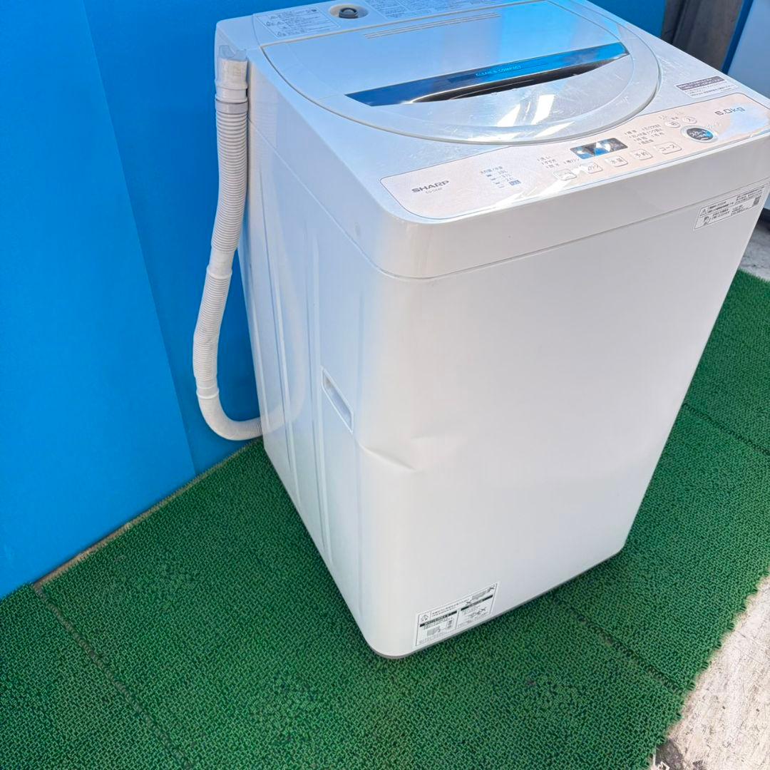 759 2022年製 SHARP 洗濯機 6キロ 小型 一人暮らし 穴なし槽 - メルカリ