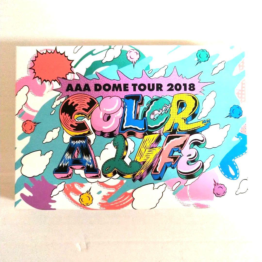 AAA/AAA DOME TOUR 2018 COLOR A LIFE 初回盤 - メルカリ