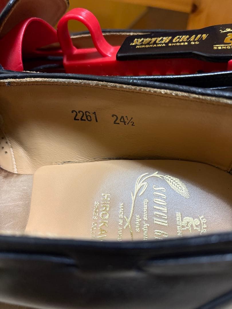 スコッチグレイン　ローファー　ヴェント　24.5cm